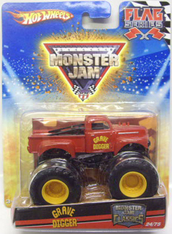 画像: 2010 MONSTER JAM FLAG SERIES 【GRAVE DIGGER (MONSTER JAM CLASSICS)】　RED