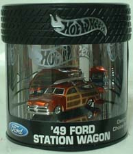 画像: SHOW CASE 【'49 FORD STATION WAGON】 RED/RR (1/7,000)