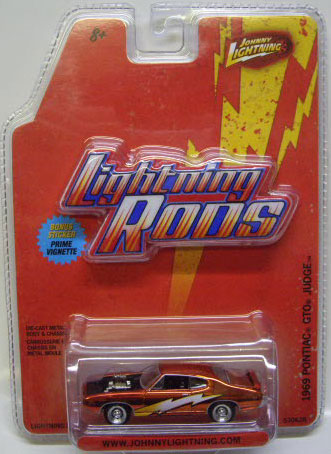 画像: LIMITED EDITION -LIGHTNING RODS R3 【1969 PONTIAC GTO JUDGE】　CHROME ORANGE (with STICKER)