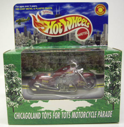 画像: 2000 CHICAGOLAND TOYS FOR TOTS MOTORCYCLE PARADE 【SCORCHIN' SCOOTER】　MAROON