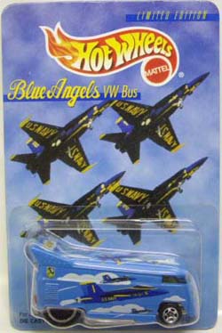 画像: 1998 M&D TOYS EXCLUSIVE 【BLUE ANGELS VW DRAG BUS】　LT. BLUE/5SP