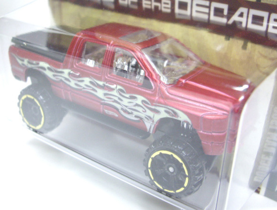 画像: 2011 WALMART EXCLUSIVE "CARS OF THE DECADES" 【DODGE RAM 1500】 FLAT RED/OR6SP