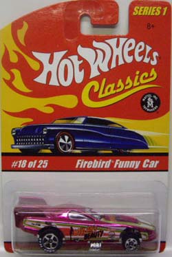 画像: SERIES 1 【FIREBIRD FUNNY CAR】　MET.PINK/GOOD YEAR 5SP 　