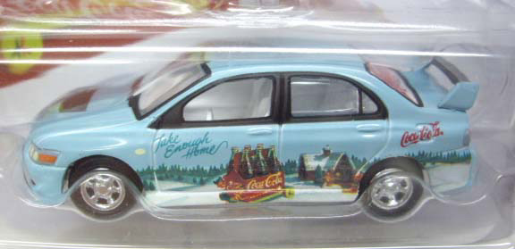 画像: 2005 LIMITED EDITION - COCA-COLA HOLIDAY 【2003 MITSUBISHI LANCER】　ICE BLUE/RR