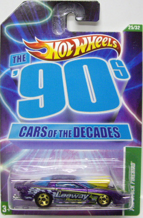 画像: 2011 WALMART EXCLUSIVE "CARS OF THE DECADES" 【PRO STOCK FIREBIRD】MET.PURPLE/5SP