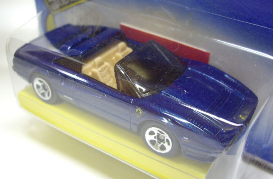 画像: 【FERRARI 308 GTS】　BLUE/5SP  (WALMART EXCLUSIVE キーチェーン付）