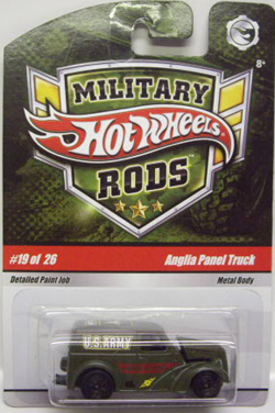 画像: MILITARY RODS 【ANGLIA PANEL TRUCK】　FLAT OLIVE/BLACK 5SP