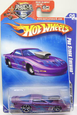 画像: BATTLE FORCE CARD 【PRO STOCK FIREBIRD】　PURPLE/O5