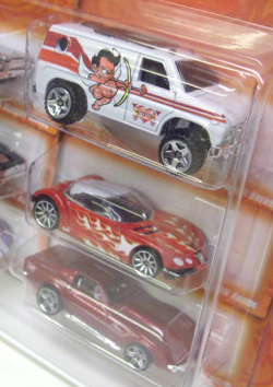 画像: 2010 VALENTINE'S DAY EXCLUSIVE 【TARGET EXCLUSIVE 6 CAR PACK】'68 MERCURY COUGAR/'68 EL CAMINO/AVANT GARAGE/BAJA BREAKER/GOLDEN ALLOW/'69 CORVETTE