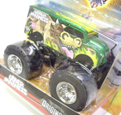 画像: 2010 MONSTER JAM FLAG SERIES 【UDDER MADNESS - DAIRY DELIVERY (HOT WHEELS ORIGINALS)】　GREEN (牛柄大）