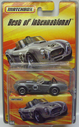 画像: 2009 BEST OF INTERNATIONAL 【SHELBY COBRA 427 S/C】MET.DARK GRAY