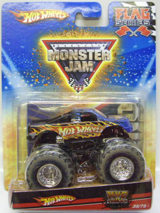 画像: 2010 MONSTER JAM FLAG SERIES 【HOT WHEELS】 BLUE-BLACK