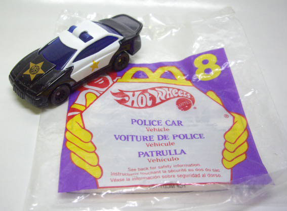 画像: 1997 McDONALD'S EXCLUSIVE 【POLICE CAR】　BLACK-WHITE/GYE 10SP