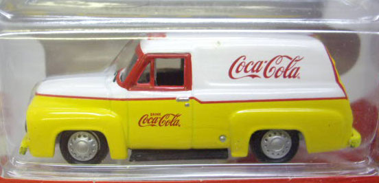 画像: LIMITED EDITION -COCA-COLA R1 【'56 FORD F-100 PANEL DELIVERY】　WHITE-YELLOW/RR