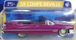 画像: 1/50 DROP STARS 【'59 COUPE DEVILLE】　MET.MAGENTA/RR