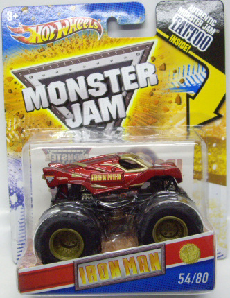 画像: 2011 MONSTER JAM INSIDE TATTOO 【IRON MAN】 MET.RED (1ST EDITIONS 2011)