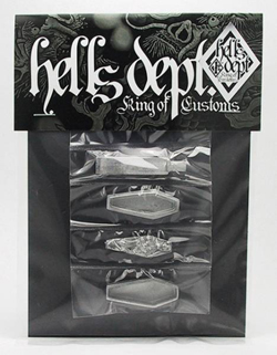 画像: 【追悼】HELLS DEPT 2010 【'55 CHEVY COFFIN(カスタム用パーツ）】  WHITE METAL MADE　（送料サービス適用外）(利益は全てお供物に使わせて頂きます） 