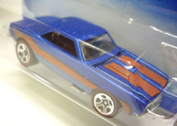 画像: 【'67 CAMARO】　FLAT BLUE/RL (WALMART EXCLUSIVE WHEELS)