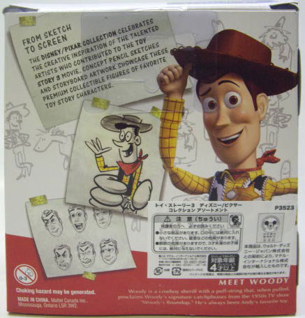 画像: TOY STORY 3 【DISNEY・PIXAR COLLECTION - SHERIFF WOODY (P3523/T6175)】 (国内流通版）