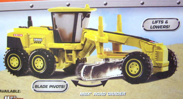 画像: 2011 REAL WORKING RIGS 【MBX ROAD GRADER】 YELLOW