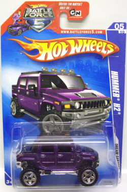 画像: BATTLE FORCE CARD 【HUMMER H2】　MET.PURPLE/U5