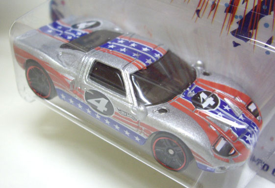 画像: 2010 WALMART EXCLUSIVE 4th of July 【FORD GT-40】　SILVER/PR5 