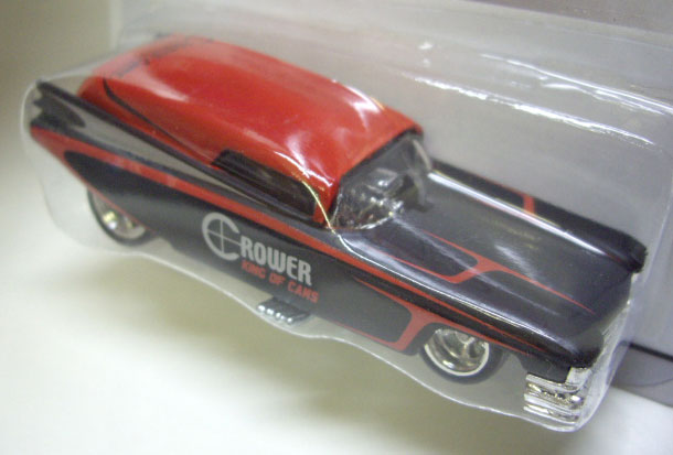 画像: HOT WHEELS DELIVERY 【'59 CADILLAC FUNNY CAR】　FLAT BLACK-RED/RR