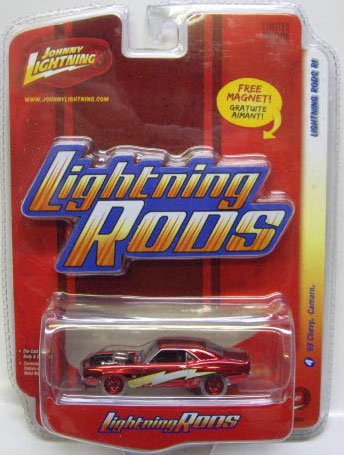 画像: LIMITED EDITION -LIGHTNING RODS R2 【'69 CHEVY CAMARO】　CHROME RED (with STICKER)