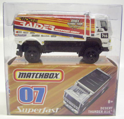 画像: 2007 SUPER FAST 【DESERT THUNDER V16】 WHITE (MATCHBOX GLOBAL TEAM)