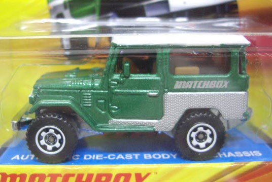 画像: 2010 LESNEY EDITION 【'68 TOYOTA LAND CRUISER (FJ40)】 GREEN (MATCHBOX TAMPO)