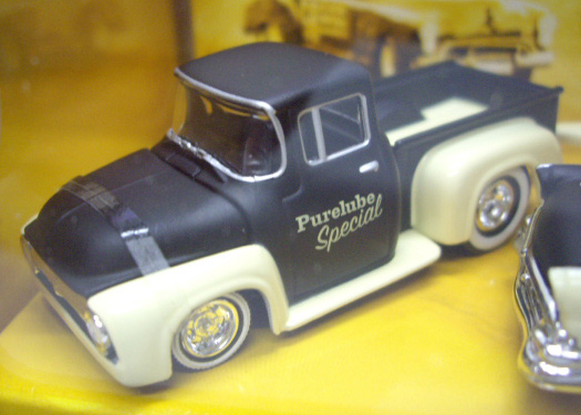 画像: 2008 100% 40TH ANNI. 2CAR SET - RETRO RACING 【'56 FORD F-100 / '56 CROWN VICTORIA】　