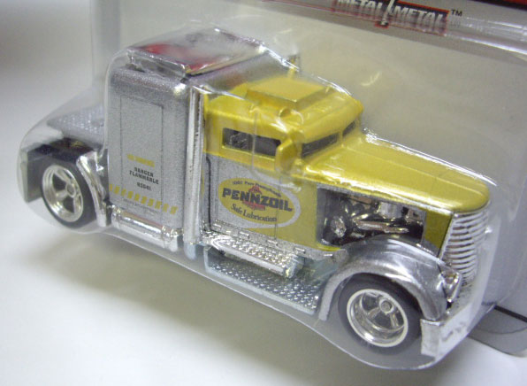 画像: 2010 HOT WHEELS DELIVERY 【CONVOY CUSTOM】　SILVER-MUSTARD/RR