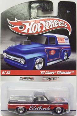 画像: HOT WHEELS DELIVERY 【'83 CHEVY SILVERADO】　FLAT BLACK/RR