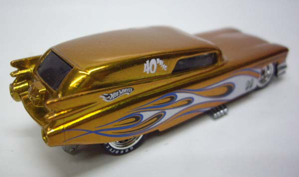 画像: 2009 WAL-MART EXCLUSIVE CLASSICS 30CAR SET (バラシ) 【'59 CADILLAC FUNNY CAR】　SPEC.GOLD/RR (CHASE)