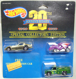 画像: 20TH 3-CAR PACK　【FIREBIRD FUNNY CAR】　GOLD/BW　