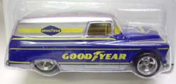 画像: 2010 HOT WHEELS DELIVERY 【'55 CHEVY PANEL】　BLUE-SILVER/RR