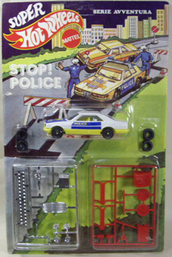 画像: 1/43 MATTEL ITALY EXCLUSIVE　SUPER HOT WHEELS STOP POLICE 【MERCEDES POLIZIA】　WHITE