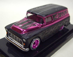 画像: JAPAN CELEBRATION 2008 【'55 CHEVY PANEL2 CAR SET】PINK AND NEON GREEN （PINKはディナーステッカー付です）