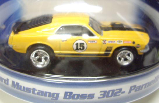 画像: 2006 REAL RIDERS 【1970 FORD MUSTANG BOSS 302 - PARNELLI JONES】　YELLOW/RR