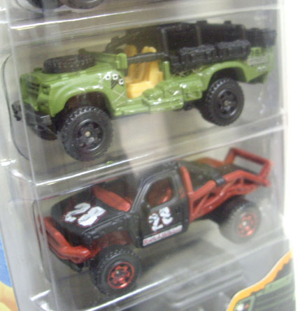 画像: 2010 MATCHBOX 5PACK - DESERT ADVENTURE No.9 【2006 Dune Buggy  / '68 Toyota Land Cruiser / Sahara Survivor / Rock Shocker / Jeep Wrangler Camper 】