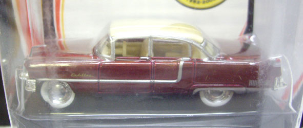 画像: 2001 COLLECTIBLES 50th ANNIVERSARY COLLECTION 【1955 CADILLAC FLEETWOOD】 MET.DARK RED/RR