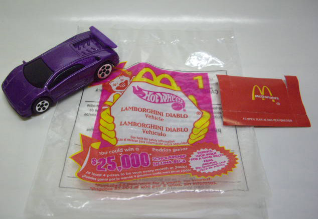 画像: 2000 McDONALD'S EXCLUSIVE 【LAMBORGHINI DIABRO】　MET.PURPLE/5H