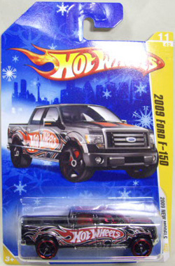 画像: TARGET EXCLUSIVE SNOW FLAKE CARD 【2009 FORD F-150】　MET.BLACK/O5