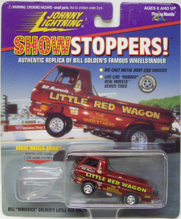 画像: SHOW STOPPERS! 【BILL "MAVERICK" GOLDEN'S LITTLE RED WAGON (1965 DODGE A-100 PICKUP)】　MET.RED/RR