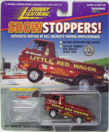 画像: SHOW STOPPERS! 【BILL "MAVERICK" GOLDEN'S LITTLE RED WAGON (1965 DODGE A-100 PICKUP)】　MET.RED/RR