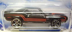 画像: TARGET EXCLUSIVE SNOW FLAKE CARD 【'69 PONTIAC FIREBIRD T/A】　BLACK/MC5 (NEW WHEELS)