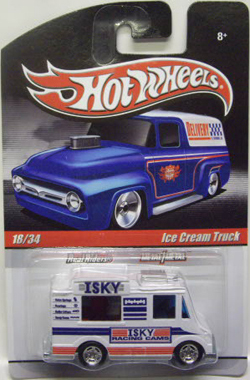 画像: HOT WHEELS DELIVERY 【ICE CREAM TRUCK】　WHITE/RR