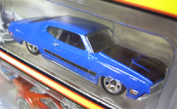 画像: HOT WHEELS 10 【'70 FORD TORINO】　BLUE/5SP (他の9台はランダムです）