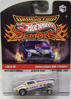 画像: 2009 DRAGSTRIP DEMONS 【BRUCE LARSON'S USA-1 CAMARO】　WHITE/RR