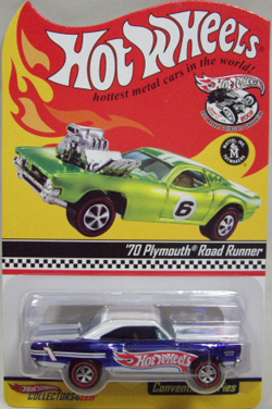 画像: 2007 21st Annual Collectors Convention 【'70 PLYMOUTH ROAD RUNNER】　RACE TEAM BLUE-WHITE/RL　